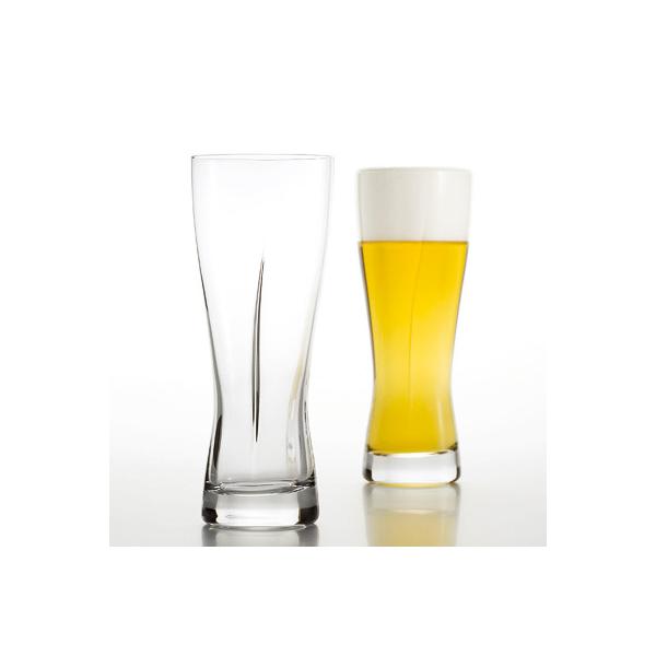 ギフト対応口元へのビールの流れをイメージした流線型のスタイリッシュな彫刻をグラスの内面に施してます。プレミアムビールを“美味しく”そして、“楽しく”味わう“コツ”を形にしました。『こだわりのビアタイム』を演出する“通”のためのグラスです。s...