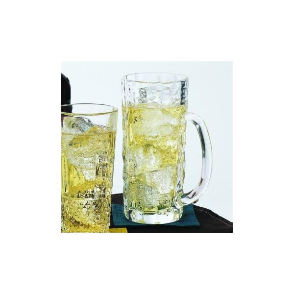 ギフト対応美味しいハイボールやレモンサワー、ビール、酎ハイのジョッキに。大きすぎず小さすぎないちょうど良いサイズです。specサイズ　　　：W117×Φ79×H168mm重さ　　　　：約630g※目安とお考え下さい。容量　　　　：445ml...