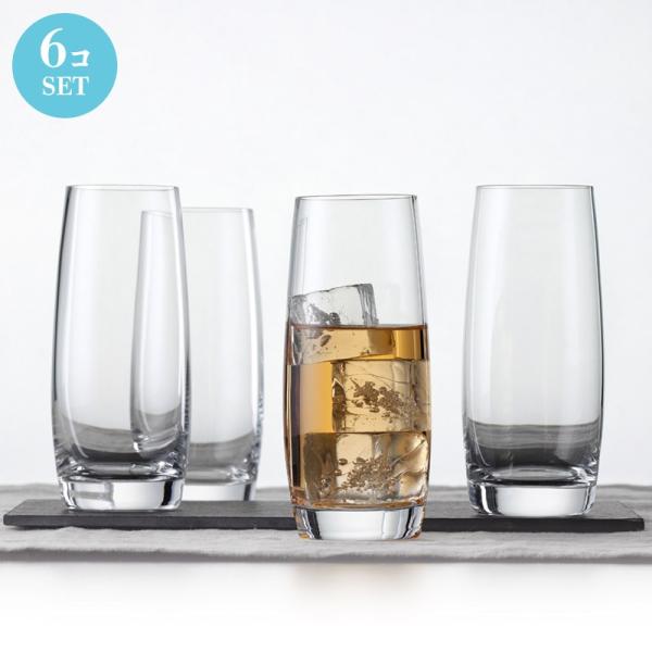 ギフト不可specサイズ　　　：Φ56×H156mm容量　　　　：410ml生産　　　　：ドイツ製材質　　　　：無鉛クリスタルガラス入り数　　　：６コ備考　　　　：食器洗浄機対応・電子レンジ不可・熱湯不可・オーブン不可注意事項　　：※専用箱...