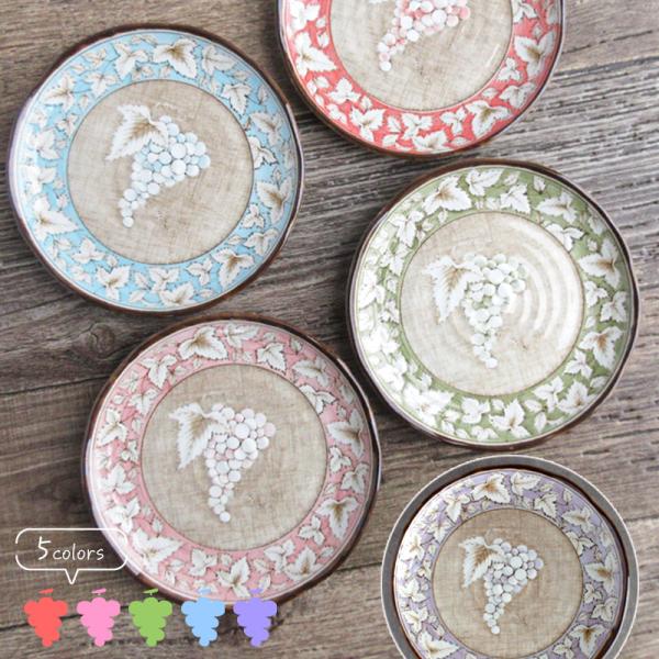 プレート 皿 16.5cm 洋食器 ケーキ皿 アンティーク風 日本製 陶磁器