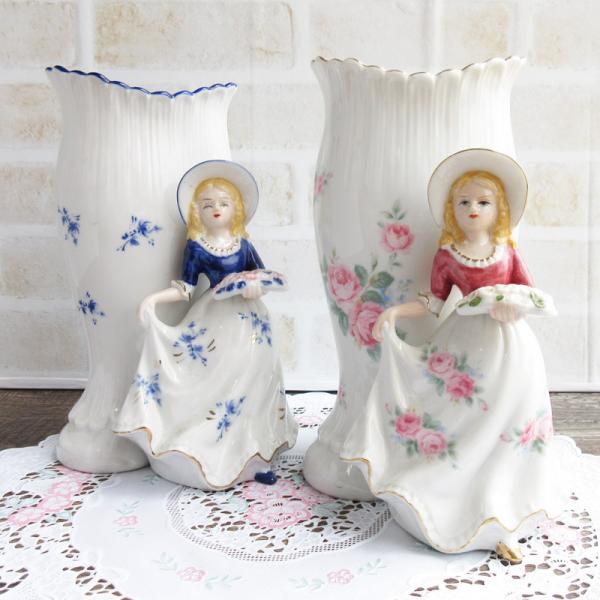 女の子の陶器フィギュア GIRL 昭和初期モデル 女の子の陶器フィギュア GIRL 昭和初期モデル