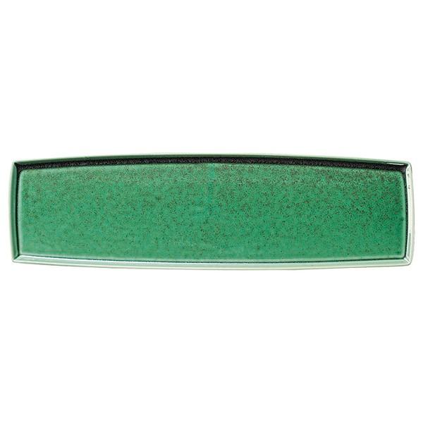 業務用 長角皿 フィノ 35cmナロープレート アイビーグリーン 入数 5 Koyo13671090 業務用食器の高岡陶器 通販 Yahoo ショッピング