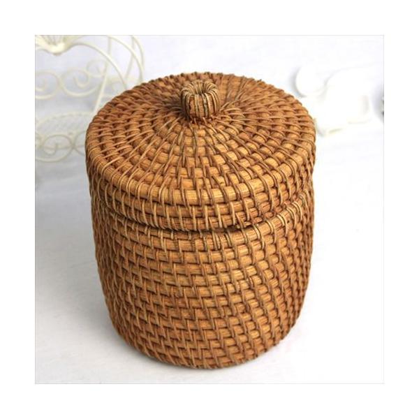 アウトレット ラタン 籐 とアタで編まれた蓋付き円柱ケース Buyee Buyee Japanese Proxy Service Buy From Japan Bot Online