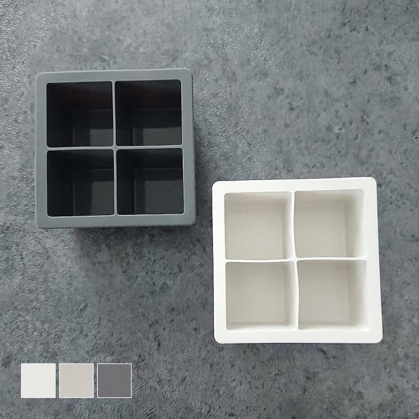 シリコン製のおしゃれな製氷皿［b2c シリコン アイスキューブトレイ L］