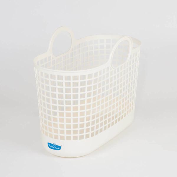 他サイト： おしゃれなスリムタイプのランドリーバスケット［FREDDY LECK〈フレディレック〉ランドリーバスケット スリム］脱衣 かご 洗面所 ボックスの商品画像