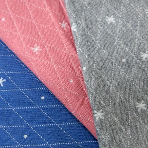 広巾キルトニット（SP-16）素材：表地（綿100%）裏生地（綿100%）中わた（ポリエステル100%）生地巾：150cm生地厚み（約1.2mm） *ネコポス便は発送不可商品です*肌触り、着心地良い国産キルトニットです♪伸縮性：（横伸び/中...