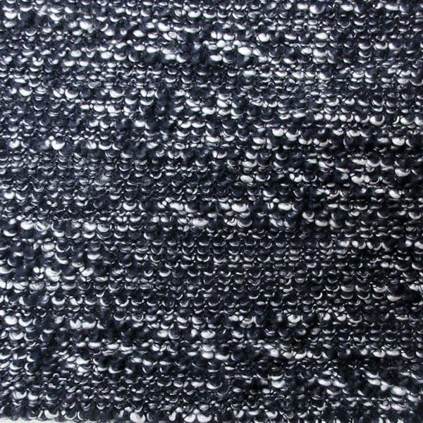 A/Wファンシーニット（KFDK1483）ループ調/ネイビー系【素材混率】ウール67% アクリル23% ナイロン10%生地巾：145cmMADE in JAPAN*ネコポス便は発送不可商品ですです。*〜高級ファンシーニット・冬物新商品です〜...