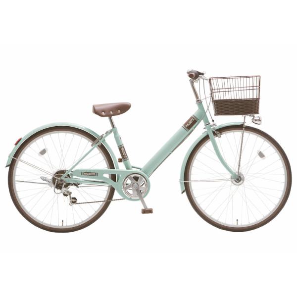 子供用自転車 シオノ マルロット 26 外装6段 オートライト (サワーグリーン) 26VK-S-6-HD SHIONO MALLROTTE 266 塩野自転車 シティサイクル