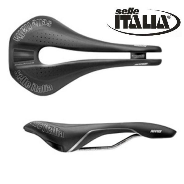 Selle italia(ZC^AjNOVUS Endurance Ti316 BK L.S FLOW Th