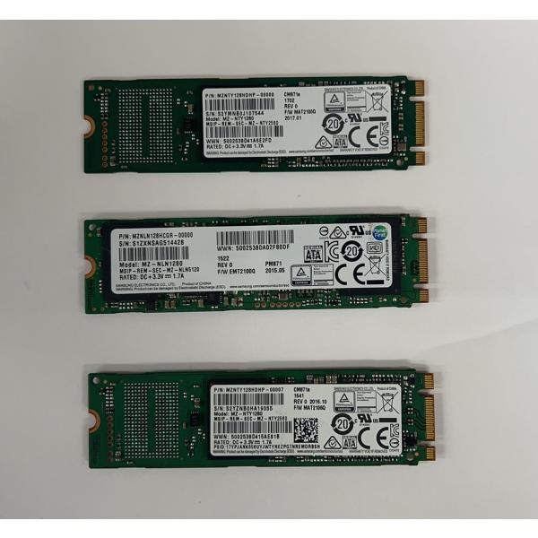 中古商品 　サムソン　SSD 128GB M.2 2280　大量在庫
