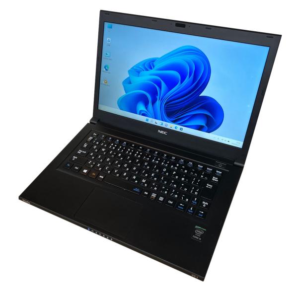 保証付 高速SSD 13.3型 軽量 薄型 ノートPC NEC PC-VK17TGSCJ 中古良品