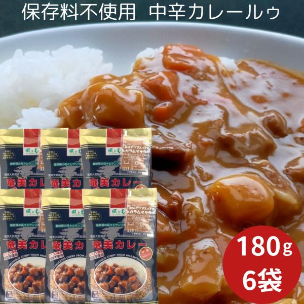 風と光 奄美カレー 中辛 ( 180g )