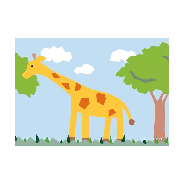 〜敷くだけで食卓がワンランクUP！使い捨てなので汚れても安心〜普段使い・パーティ・お食事会に！ 家飲み・お家ごはんでも大活躍！ゆったりと時間の流れるアフリカを愛くるしい動物たちで演出したキャラクターランチョンマット。かわいいキャラクターはオ...