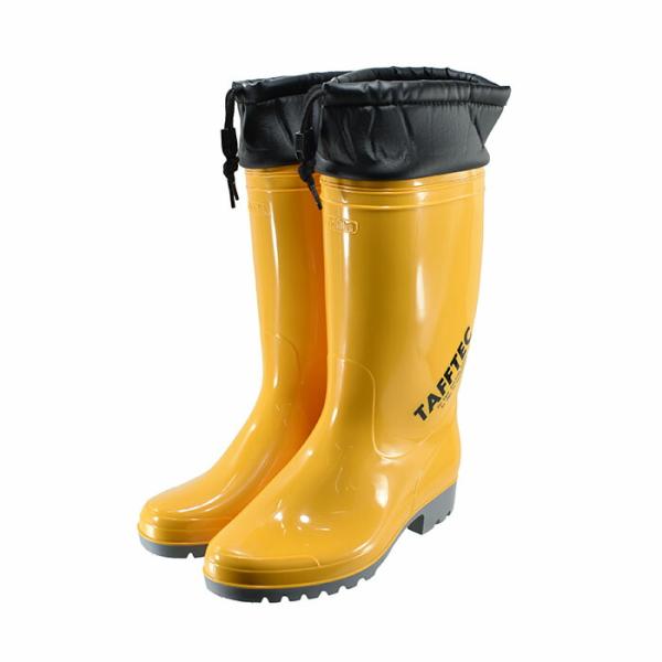 送料込み アキレス Achilles ワークマスターOGC メリヤス裏 2E EE 耐油性底 日本製 レインブーツ キープ付き 履き口カバー OGB025 03 (ビビットイエロー(25cm〜)) OGB0025 長靴 レインシューズ メン...