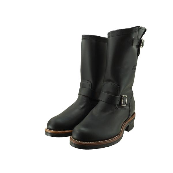 CHIPPEWA チペワ 11inch ORIGINAL ENGINEER BOOTS (BLACK WHIRLWIND