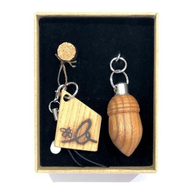 アロマペンダント アロマペンダント アロマボトル 精油を入れるアクセサリー けやき