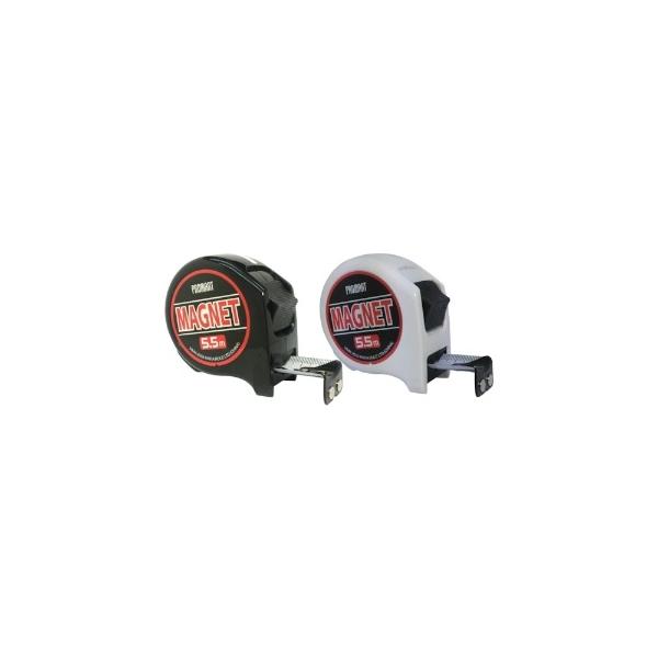 バラ売り プロマート MK-IIシリーズ カラーコンベックス MAG25 スケール 25mm-5.5m 白黒 原度器株式会社