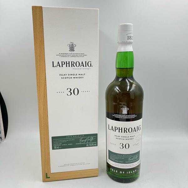未開栓 ウイスキー LAPHROAIG ラフロイグ 30年  容量700ml アルコール45.8％ 未開栓 ウイスキー LAPHROAIG ラフロイグ 30年 容量700ml