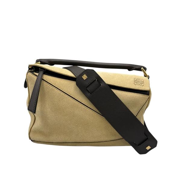 LOEWE（ロエベ） ハンドバッグ パズルバッグ スエード ショルダー