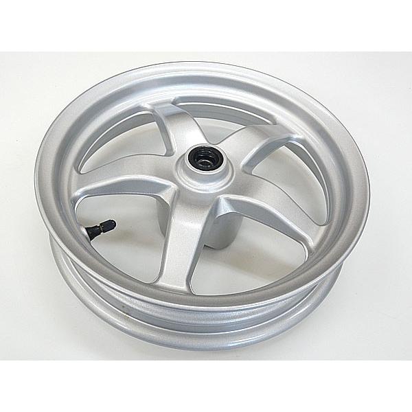 完璧わいふによる HONDA 純正 リード125 JF45 シルバーメタリック ホイール FR パーツ