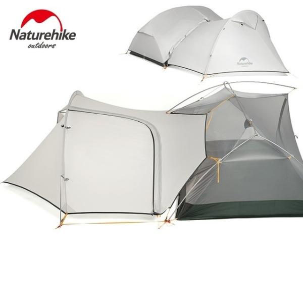 Naturehike Mongar 2人用テント + 専用ギアジェッド付き Naturehike Mongar テント 2人用 軽量 アウトドア モンガー 二