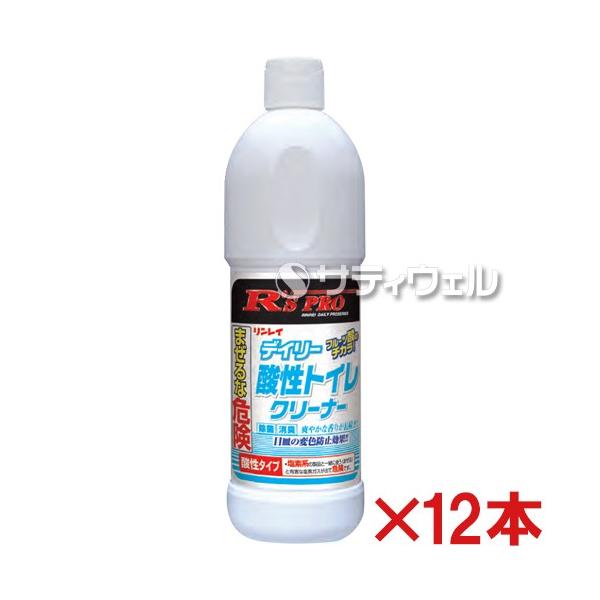 ■メーカー名■ リンレイ■商品名■ R'SPRO デイリー酸性トイレクリーナー■容量■ 800ml■入数■ 12本セット■JANコード■ 4903339787733■配送区分■ --■使用者区分■ 業務用■検索ワード■　フルーツ酸、金属腐食...