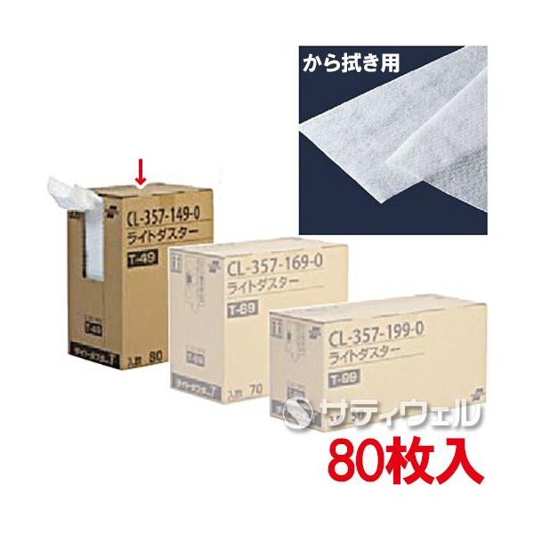 ■メーカー名■ テラモト■商品名■ ライトダスター T-49■入数■ 80枚入■商品番号■ CL-357-149-0■JANコード■ 4904771568300■配送区分■ --■使用者区分■ 業務用■検索ワード■