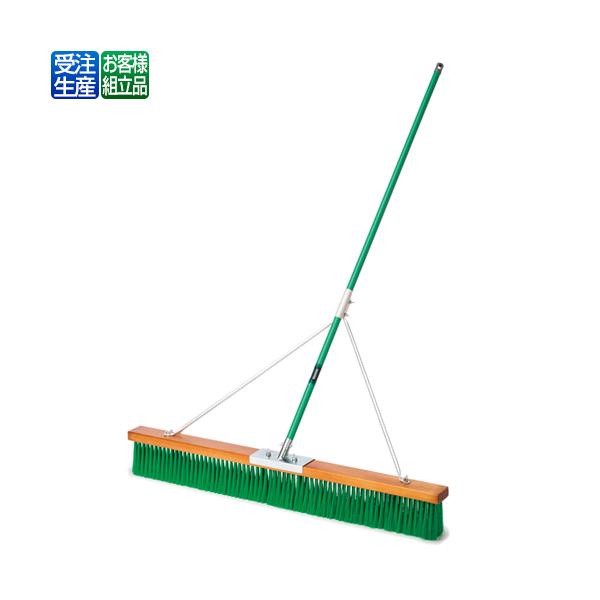【送料無料】【受注生産品】【法人専用】テラモト コートブラシ(塩化ビニール) ステー付 120cm CL-414-712-0 satiwel-y_103303399121