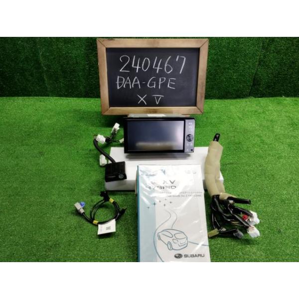 XV DAA-GPE カーナビゲーション スバル純正 富士通テン XV DAA-GPE カーナビゲーション スバル純正 富士通テン