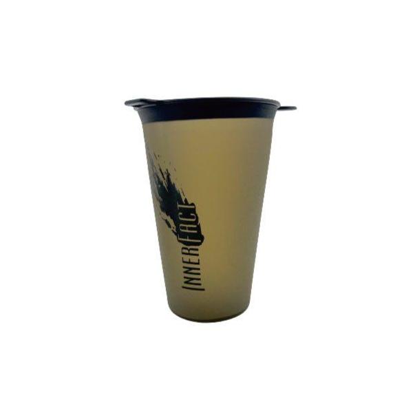 インナーファクト　トレイルランニングギア商品名：ソフトマイカップ商品番号：MC-CL-200販売価格：￥770カラー：ダークグレー容量：200ml昨今トレイルランの大会だけでなくウルトラマラソンの大会でも必携品として、マイカップ も携帯が求...