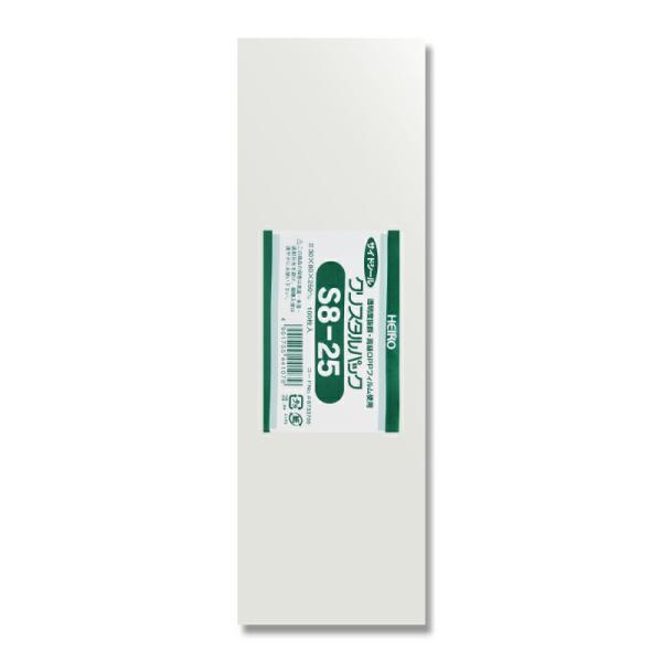 透明　OPP袋　クリスタルパック　S8-25(80×250mm)　100枚