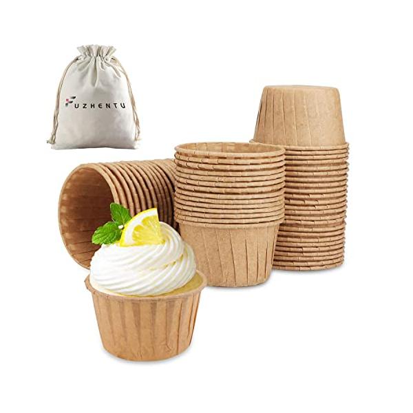 マフィン カップ 100枚 マフィン型 紙 おかず カップ ベーキングカップ 耐熱カップ