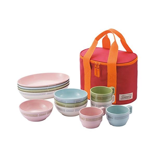 コールマンカラフルディッシュウェアセット