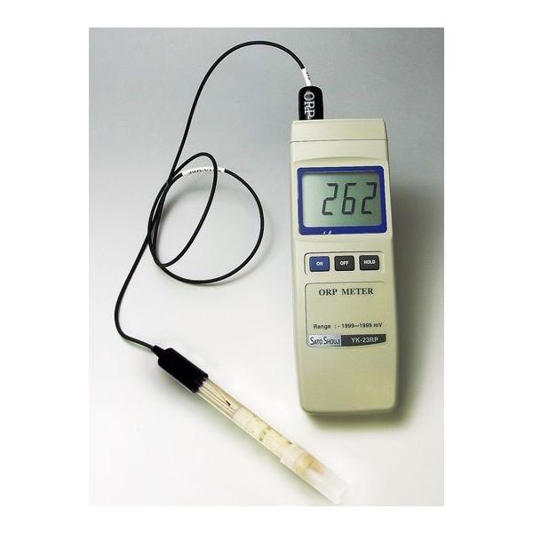 サトテック 酸化還元電位計YK-23RP-ADV ORP電極SOTA-ORP付属 ORP計