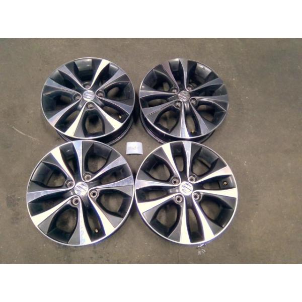 ワゴンR 中古 ホイル ホイール 15×4.5J,4穴,4本,100,+45 同梱不可 即決