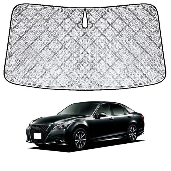トヨタ クラウン 210系 サンシェード フロントガラス用 トヨタ クラウン 車用 パラソル TOYOTA Crown 210 サンシェード :20230202215017-00353:サトラストア 通販 WAIROGA 日産アリア FE0型 専用 フロントサンシェード ニッサン アリア FE0型 車用サンシェード 遮光フロントシェイド フロントガラス サンシェード 五重構造 車種専用設計 日焼け防止 劣化防止 内装パーツ 取付簡単 収納袋付 吸盤なし
