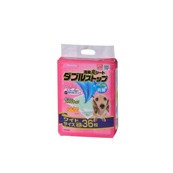 クリーンワン ダブルストップ ワイド 36枚入 :20230718071839-01056:サトラストア 通販 クリーンワン ダブルストップ ワイド 36枚入