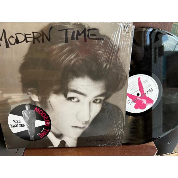 吉川晃司　MODERN TIME  LPレコード Amazon.co.jp: MODERN TIME モダン・タイム [12