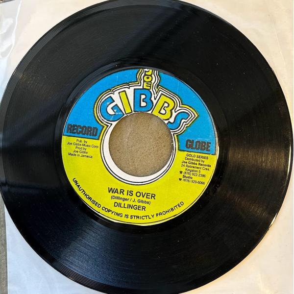 7】DILLINGER/WAR IS OVER/JOE GIBBS & THE PROFESSIONALS WAR