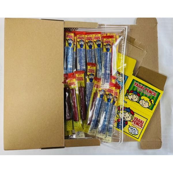 ヤガイ　ペンシルカルパス　40本　送料無料、メール便での発送の為、別袋に詰めて、発送です。ネコポス便送料込み