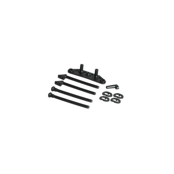 ■□■適合機種■□■・Sakura Zero・Sakura Zero S・Sakura Zero X1■□■商品説明■□■・樹脂バンパーサポートとボディポストのセット・フォームバンパーを支えるパーツ。・ボディ穴に通して固定するボディポスト付...