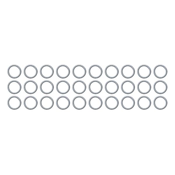 ▼4 x 5 mmセットアップステンレスシム 0.1/0.2/0.3mm厚,各10枚入,SH4U（ゆうパケット）