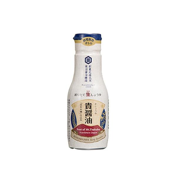 柴沼醤油 貴醤油 200ml×8本 鮮度保持ボトル