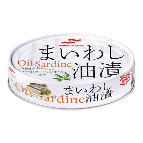 [1缶213円]マルハニチロ まいわし油漬 エキストラバージンオイル 缶詰 100g×60缶 送料無料 マルハ イワシ いわし イワシ缶 鰯