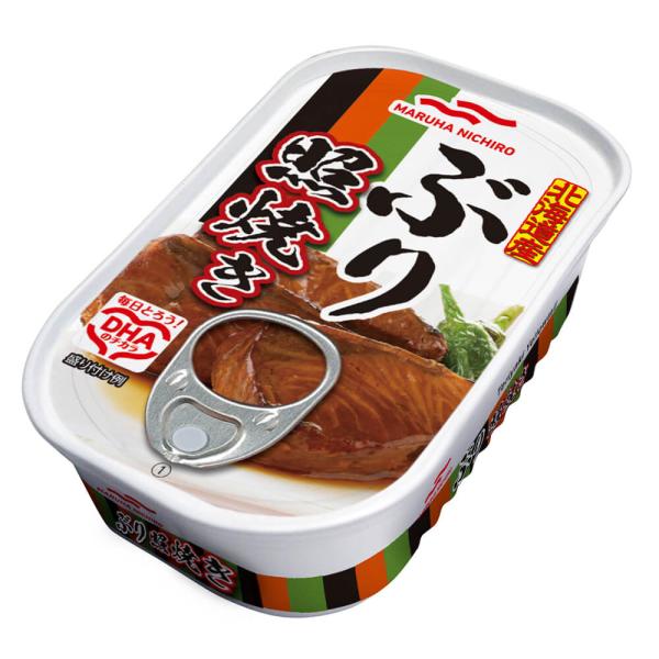 マルハニチロ 北海道産 ぶり照焼き 95g×60缶 送料無料(沖縄・離島を除く)