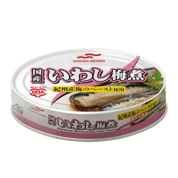 マルハニチロ 国産 いわし梅煮 100g×30缶 送料無料(沖縄・離島を除く)　イワシ 鰯