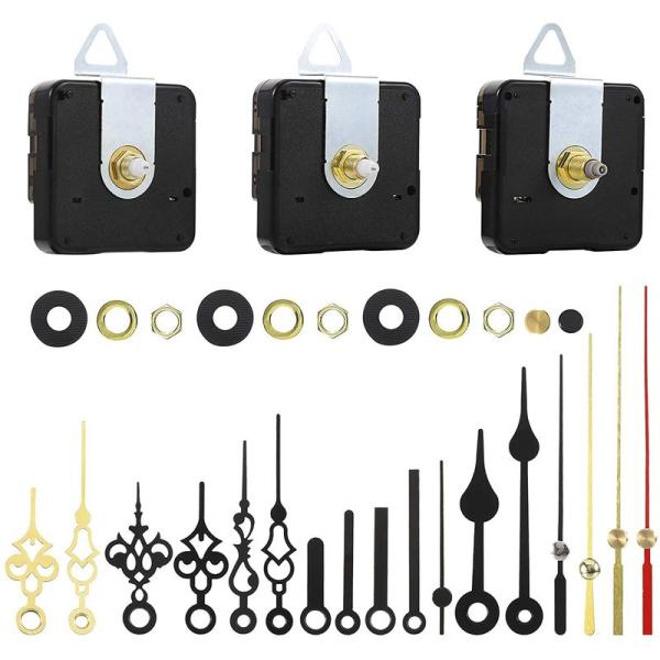 【商品名】　Saitrewed 時計 ムーブメント 手作り 掛け時計用 時計きっと 時計シャフト 時計キット時計補修パーツ DIY 交換部品 DIYクロ 【商品説明】　・【作業中に静かで正確】この時計ムーブメントは数秒間スイープしているとき...