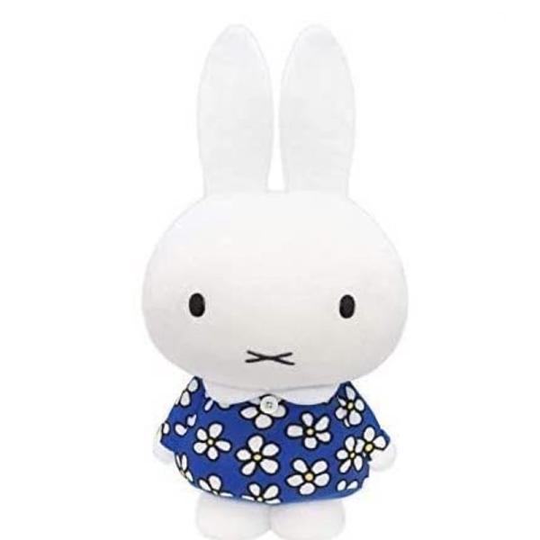ミッフィー 特大サイズぬいぐるみ おたんじょうび miffy 花柄