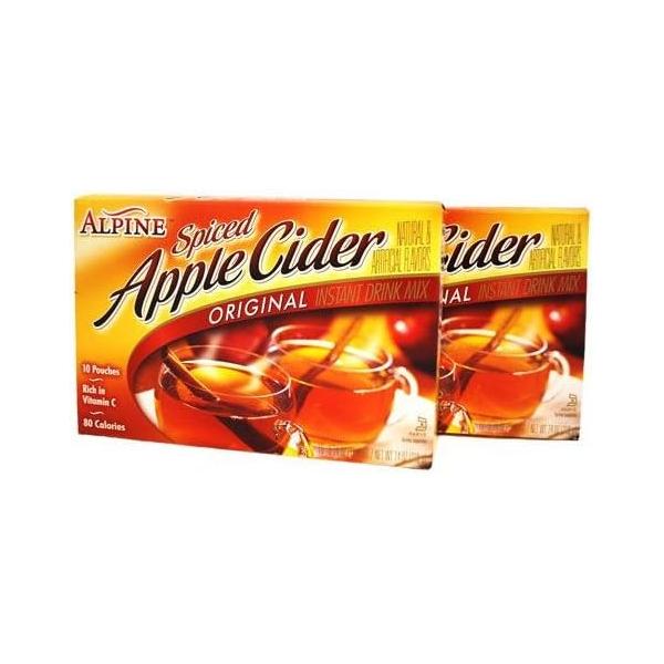 セール！アメリカの定番 秋冬-飲物！Apple Cider アップルサイダー10袋 X 2箱