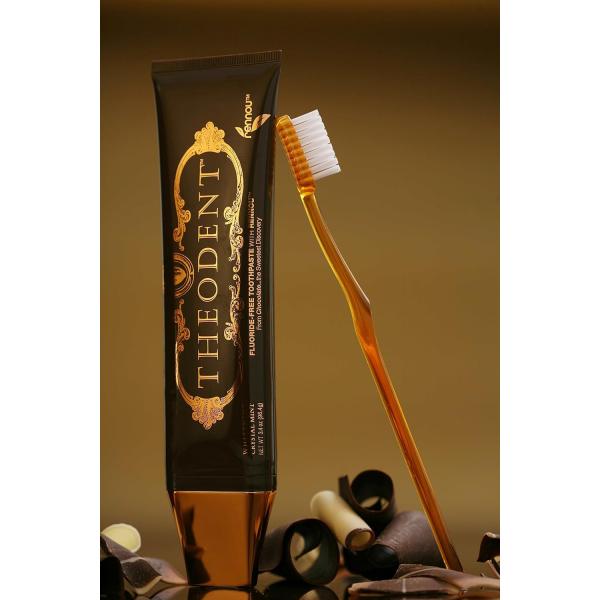 THEODENT(テオデント) 天然カカオが歯を白く☆フッ化物なしで安心歯磨き96g×2本セット 海外直送品
